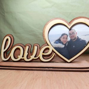 love photo heart frame built by Kodly. good for Valentine, anniversary and love gifts