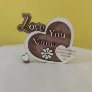 Love you Nanna Wooden Frame