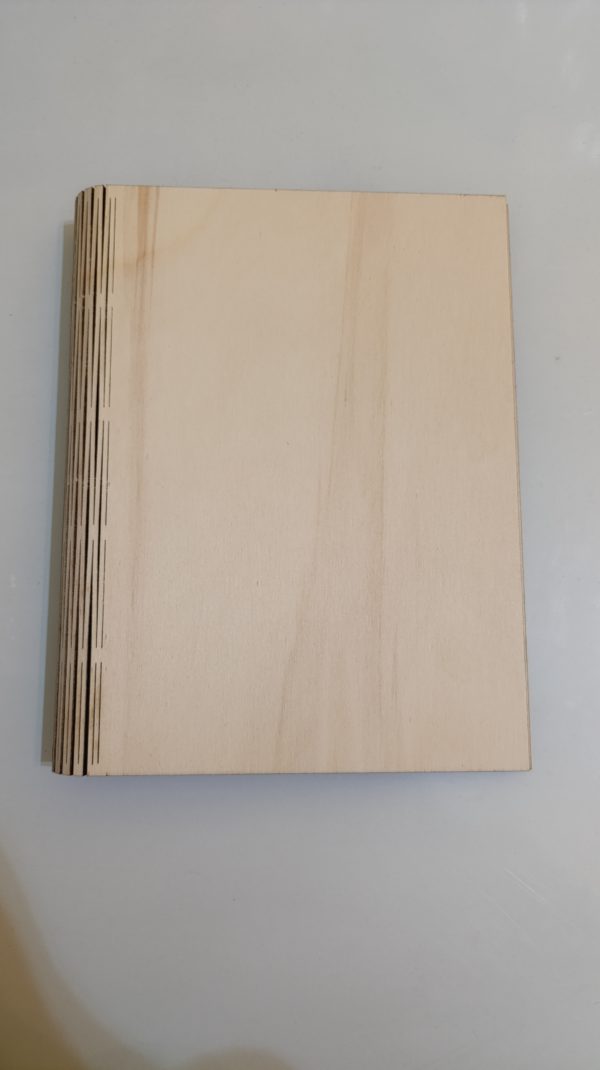 Customizable A4 wooden menu by prints Malta