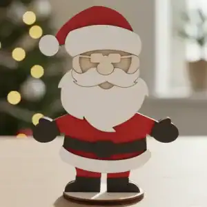 Standing Christmas Santa decoration gift