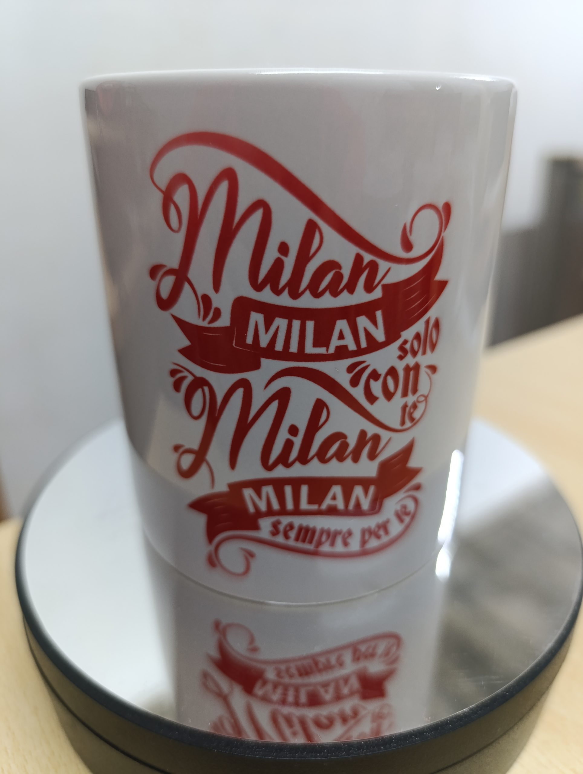 Milan mug for fans printed by Prints Malta